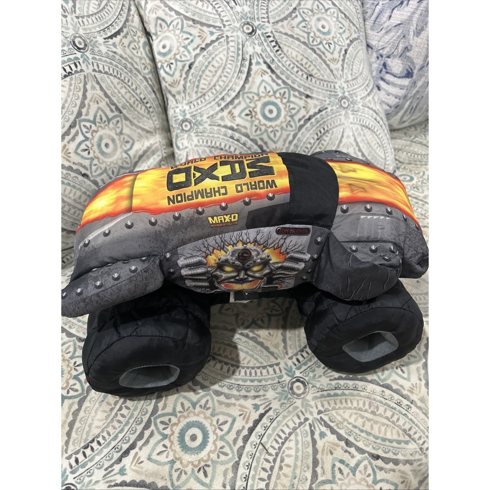 Monster Jam Max D Maximum Destruction Stuffed Plush Monster Truck